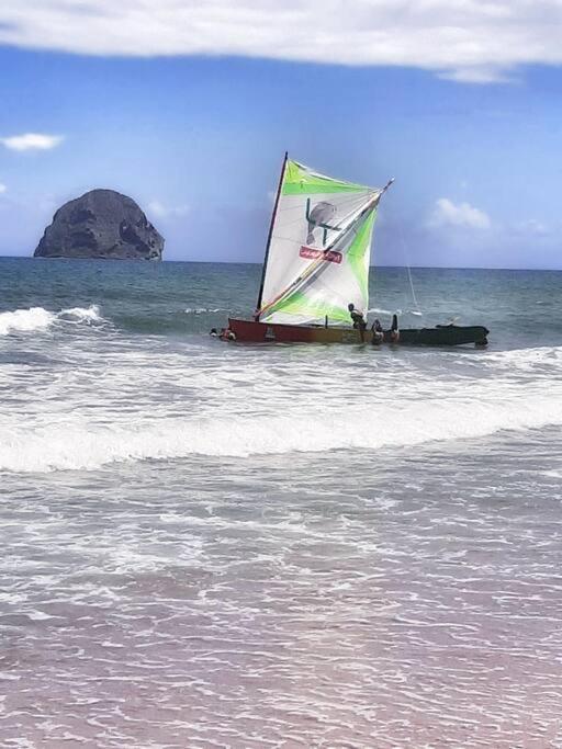 Superbe studio, à 20 mètres de la plage, accès direct Grande Plage Diamant Le Diamant Extérieur photo